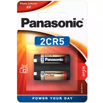 PANASONIC Litijeve - FOTO baterije 2CR-5L/1BP 6V (blister - 1 kos)