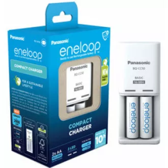 PANASONICNAB. KJ50MCC20E 2xAA ENELOOP N, 2000 mAh za AA/AAA (Blistr 2ks polnilec) PANASONICNAB. KJ50MCC20E 2xAA ENELOOP N, 2000 mAh za AA/AAA (Blistr 2ks polnilec)