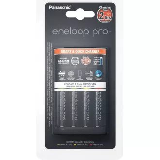 PANASONIC NAB. KJ55HCD40E 4xAA ENELOOP PRO N, 2500 mAh za AA/AAA (Blistr 4ks   polnilec)