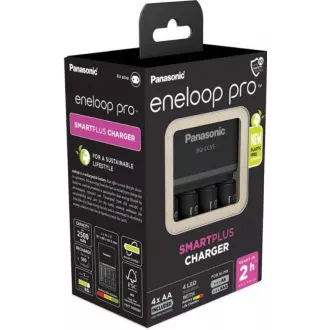 PANASONIC NAB. KJ55HCD40E 4xAA ENELOOP PRO N, 2500 mAh za AA/AAA (Blistr 4ks   polnilec)
