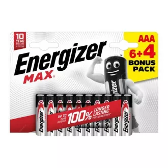 Energizer LR03/10 Max AAA 6 4 brezplačno