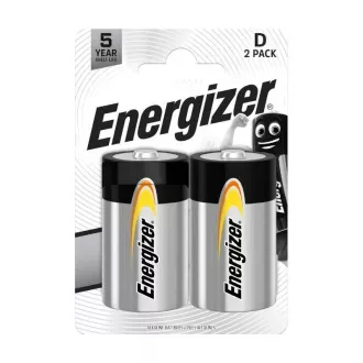 Energizer LR20/2 Everyday D Large Monocell 2pack Alkaline Energizer LR20/2 Everyday D Large Monocell 2pack Alkaline