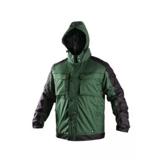 CXS IRVINE jakna, zimska, moška, zeleno-črna, velikost 3XL