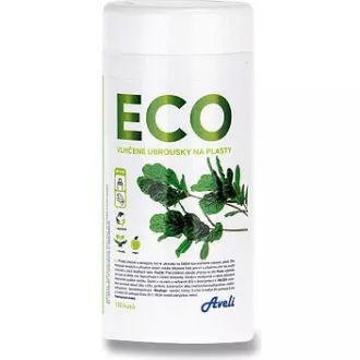 AVELI ECO mokri robčki za plastiko AVELI ECO mokri robčki za plastiko
