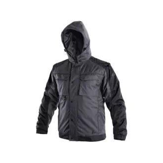 CXS IRVINE zimska bunda, moška, sivo-črna, velikost 2XL