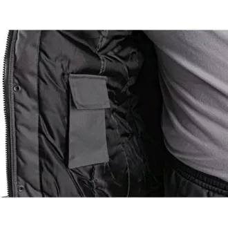 CXS IRVINE zimska bunda, moška, sivo-črna, velikost 2XL