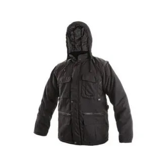Moška zimska bunda GEORGIA, črna, velikost 2XL Moška zimska bunda GEORGIA, črna, velikost 2XL