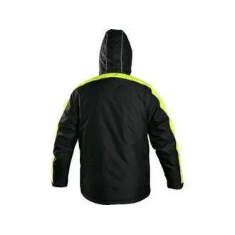 Jakna CXS BRIGHTON, zimska, moška, črno-rumena, velikost 3XL Jakna CXS BRIGHTON, zimska, moška, črno-rumena, velikost 3XL