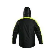 Jakna CXS BRIGHTON, zimska, moška, črno-rumena, velikost 4XL