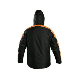 Jakna CXS BRIGHTON, zimska, moška, črno-oranžna, velikost 2XL Jakna CXS BRIGHTON, zimska, moška, črno-oranžna, velikost 2XL