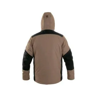 CXS BALTIMORE jakna, moška, bež-črna, velikost 2XL CXS BALTIMORE jakna, moška, bež-črna, velikost 2XL