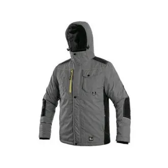 CXS BALTIMORE jakna, moška, sivo-črna, velikost 2XL CXS BALTIMORE jakna, moška, sivo-črna, velikost 2XL