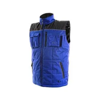 Moški zimski telovnik SEATTLE, modro-črn, velikost. XL Moški zimski telovnik SEATTLE, modro-črn, velikost. XL