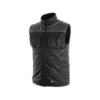 Jopica CXS SEATTLE, moška, zimska, iz flisa, črno-siva, velikost 3XL Jopica CXS SEATTLE, moška, zimska, iz flisa, črno-siva, velikost 3XL