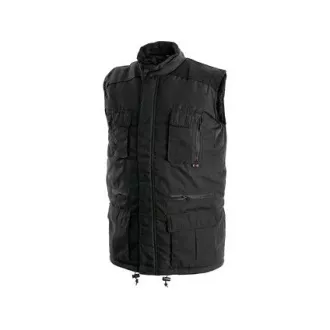 Moški zimski telovnik OHIO, črne barve, velikost 2XL