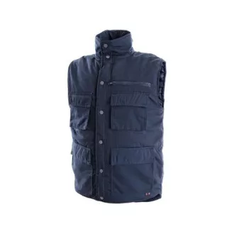 Moški zimski telovnik DENVER, modre barve, velikost 2XL