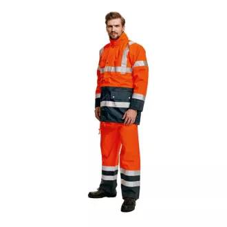 BI ROAD jakna HV oranžna/navy XXL