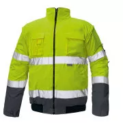 CLOVELLY pilotska jakna HV rumena 3XL