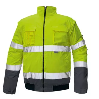 CLOVELLY pilotska jakna HV oranžna L