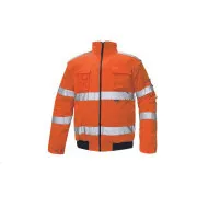 CLOVELLY pilotska jakna HV oranžna 2XL