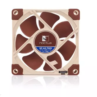 NOCTUA Ventilator NF-A8 PWM, 80 mm, rjav