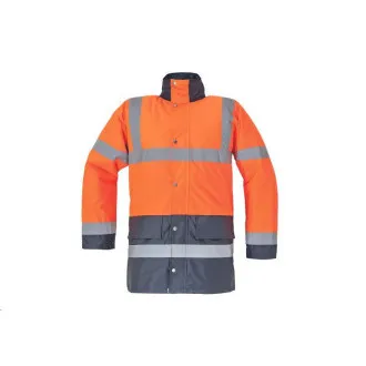 SEFTON jakna HV oranžna/kraljevsko modra 3XL SEFTON jakna HV oranžna/kraljevsko modra 3XL