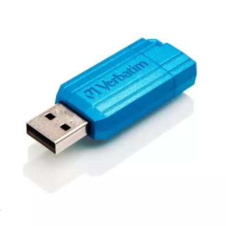 VERBATIM 32 GB Store 'n' Go PinStripe Flash Drive, karibsko modra