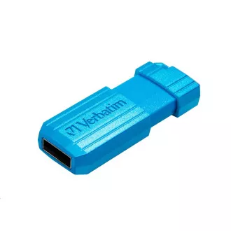 VERBATIM 32 GB Store 'n' Go PinStripe Flash Drive, karibsko modra