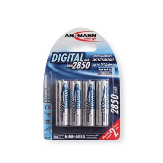 Baterija - Ansmann Mignon 4xAA tip 2850 min 1, 2V/2650 mAh DIGIT