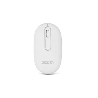 DICOTA Brezžična miška BT/2.4G DESKTOP bela