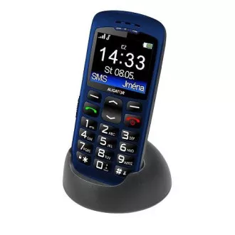 Aligator A670 Senior, moder   stojalo za polnjenje