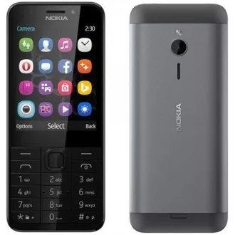 Nokia 230 Dual SIM, srebrna - Razpakirano Nokia 230 Dual SIM, srebrna - Razpakirano