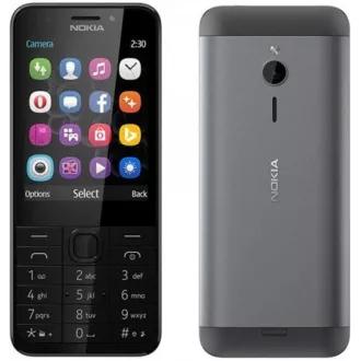 Nokia 230 Dual SIM, srebrna