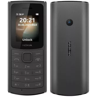 Nokia 105 Dual SIM, 4G, črna (2023) - Razpakirano