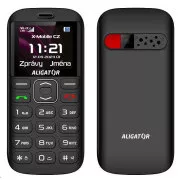 Aligator A720 4G Senior, črn   stojalo za polnjenje