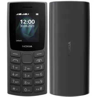 Nokia 105 4G, črna (2024) EU