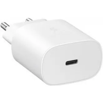 Samsung potovalni polnilnik EP-TA800NWE, hitro polnjenje 25 W, USB-C, bel