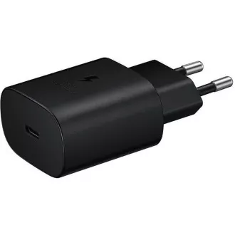 Samsung potovalni polnilec EP-TA800NBE, Quickcharge 25W, USB-C, črn