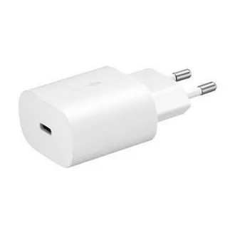 Samsung Potovalni polnilnik EP-TA800EWE, PD, Hitro polnjenje, USB-C, 25 W, bel, (v razsutem stanju)