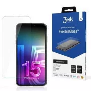 3mk hibridno steklo FlexibleGlass za Apple iPhone 15 Plus