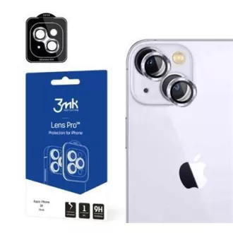 3mk Zaščita objektiva Pro za Apple iPhone 15 Plus, modra