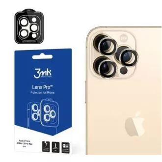3mk Zaščita objektiva Pro za Apple iPhone 15 Pro Max, temno zlato