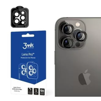 3mk Zaščita objektiva Pro za Apple iPhone 15 Pro, grafitna barva