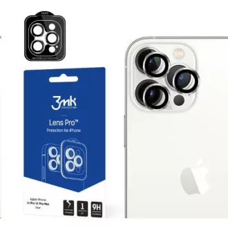 3mk Zaščita objektiva Pro za Apple iPhone 15 Pro, srebrna 3mk Zaščita objektiva Pro za Apple iPhone 15 Pro, srebrna