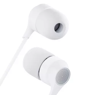 3mk slušalke - Žične slušalke USB-C, bele