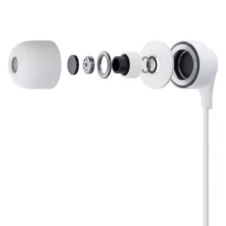3mk slušalke - Žične slušalke USB-C, bele
