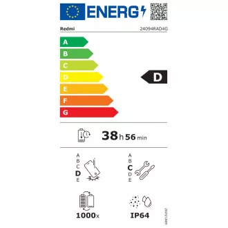 Xiaomi Redmi Note 14 5G 8GB/256GB Polnočno črna EU