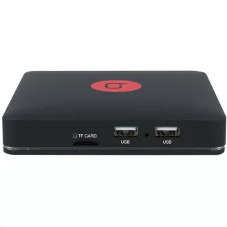 Techbite Multimedia Center Flix TV Box 4K, Wi-Fi, LAN, HDMI, 2x USB, Android TV 8.0 Techbite Multimedia Center Flix TV Box 4K, Wi-Fi, LAN, HDMI, 2x USB, Android TV 8.0