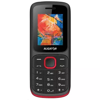 Aligator D210 Dual SIM, črna in rdeča Aligator D210 Dual SIM, črna in rdeča