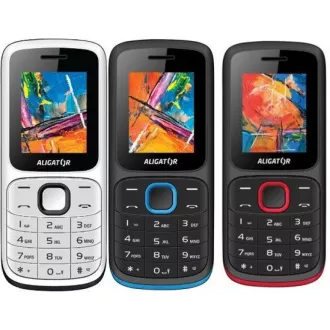 Aligator D210 Dual SIM, črna in rdeča Aligator D210 Dual SIM, črna in rdeča